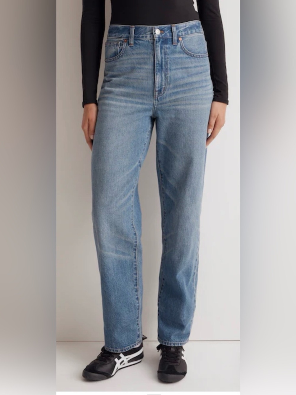 Madewell Baggy Straight Jean in Size 32